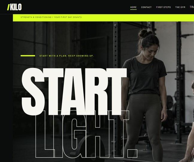 Kilo website preview