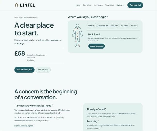 Lintel Version 2 design preview