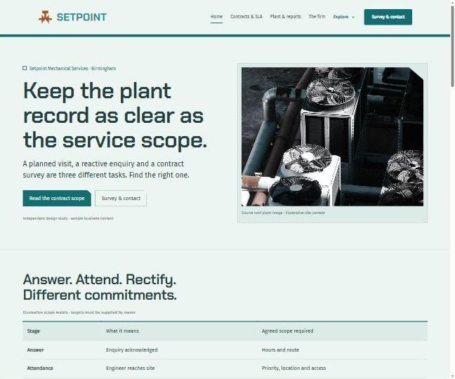 Setpoint Version 2 design preview