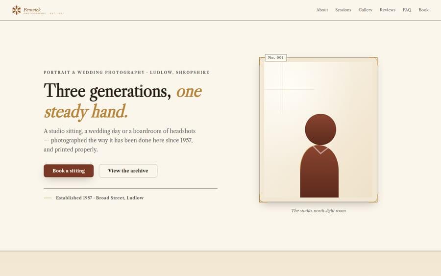 Fenwick website preview