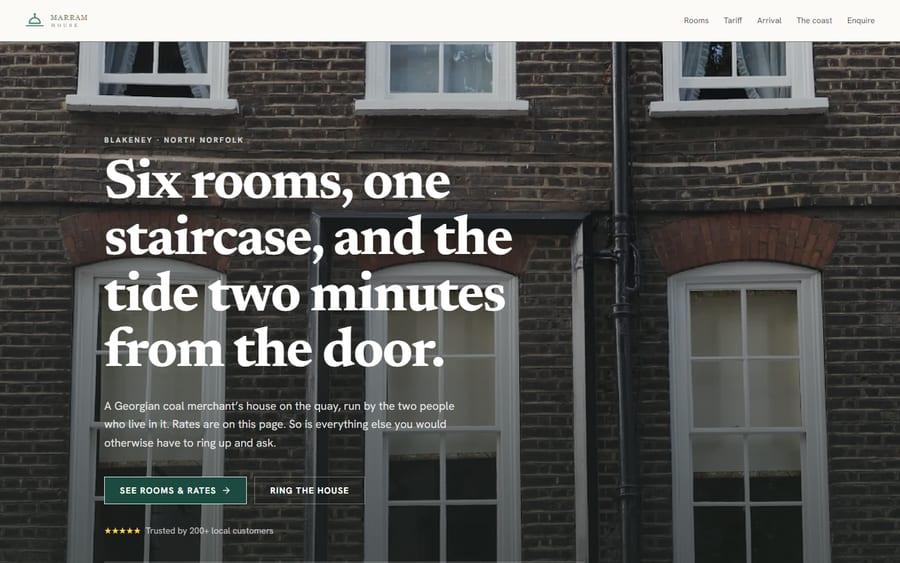 Nightbell website preview