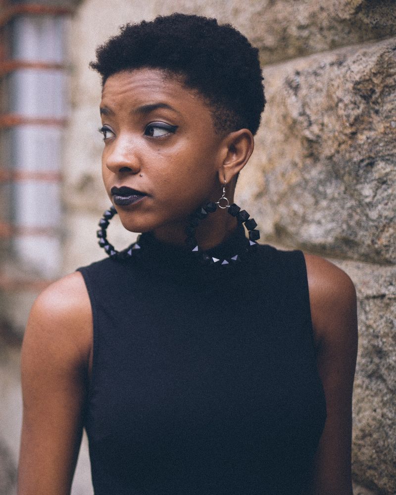 Sample studio portrait standing in for Amara Ellison, founder facialist