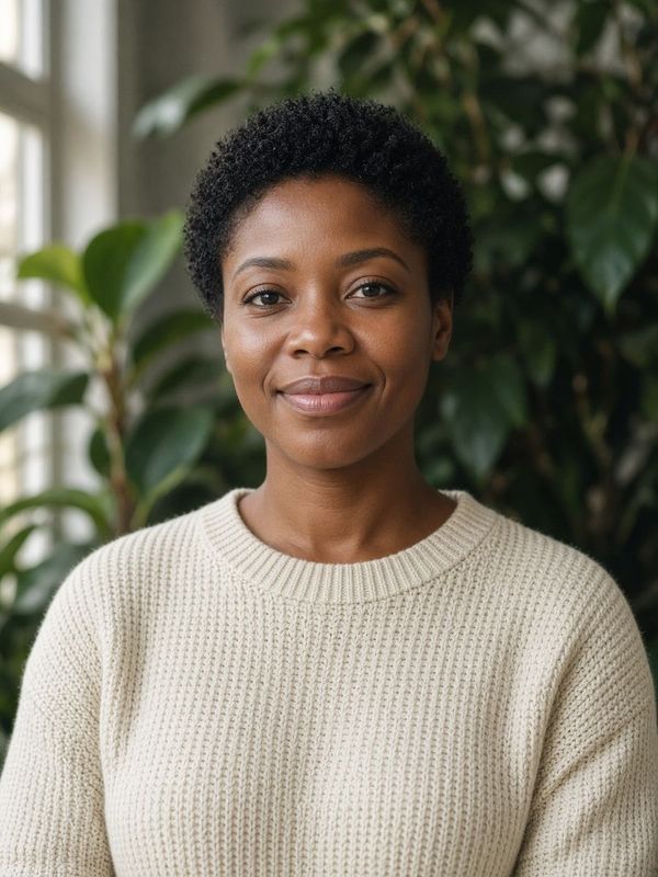 Portrait of Amara Cole, mathematics tutor.