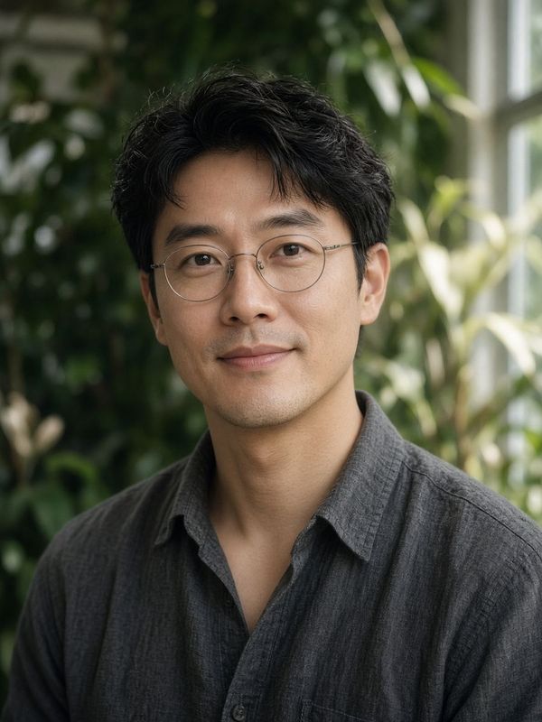 Portrait of Jonah Park, chemistry and physics tutor.